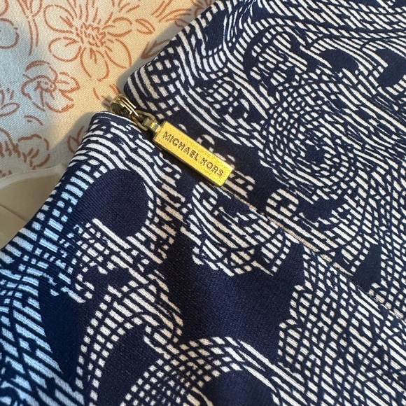 Michael Kors Paisley Short Sleeve Shift Dress Women’s Size S - Picture 10 of 12